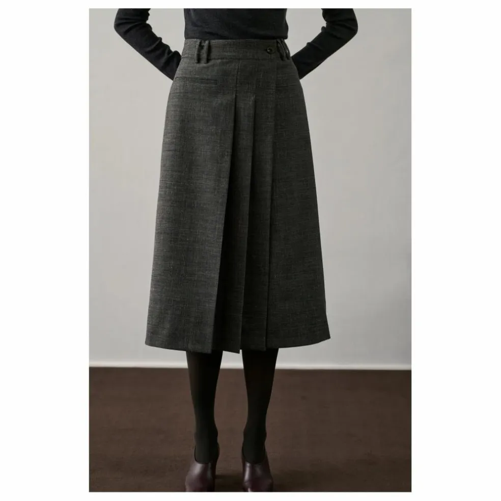 Jupe Varna | Gris chiné