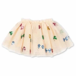 Jupe Yvonne Tulle | Beige