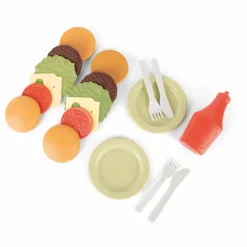 Kit burger en bioplastique
