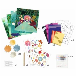 Kit créatif Au pays des merveilles