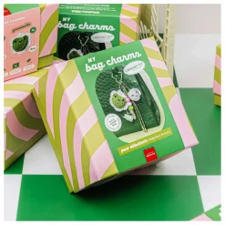 Kit de charms en crochet - Matcha Club