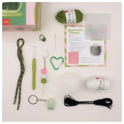 Kit de charms en crochet - Matcha Club