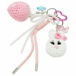 Kit de charms en crochet - Glam Pink