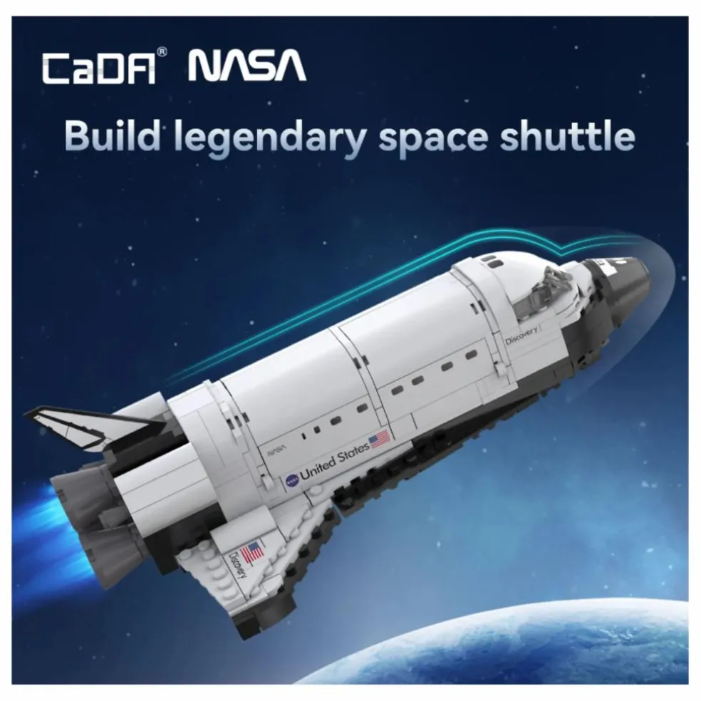 Kit de construction - NASA Navette spatiale Discovery - 475 pièces