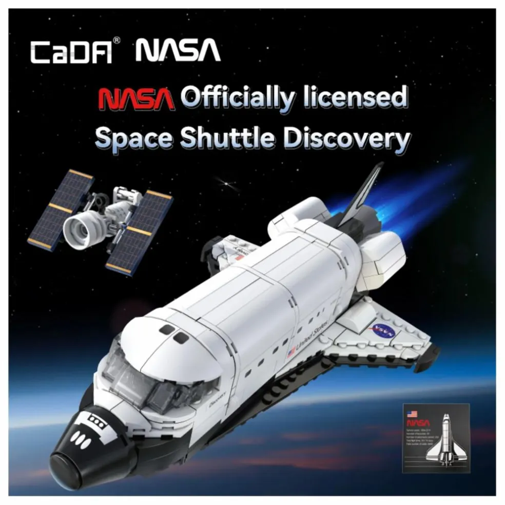 Kit de construction - NASA Navette spatiale Discovery - 475 pièces