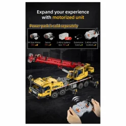 Kit de construction Camion grue multifonction - 1 831 pièces