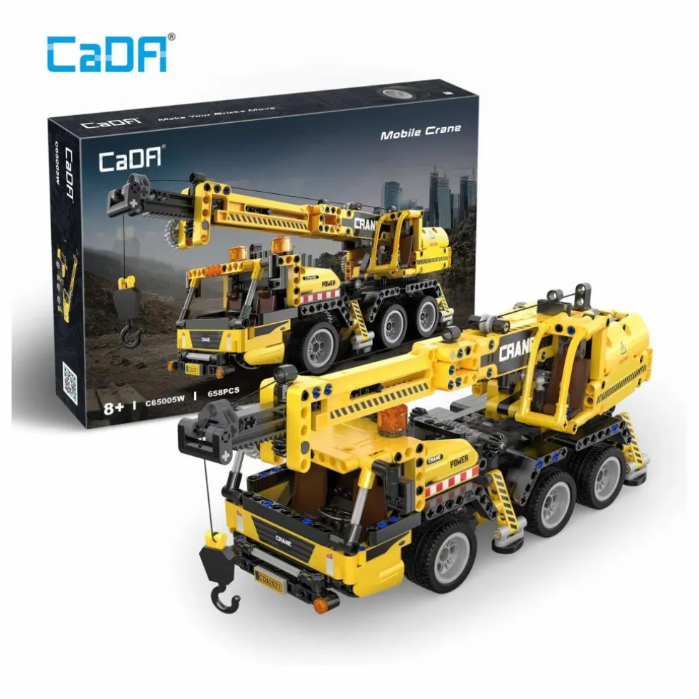 Kit de construction Grue - 658 pièces