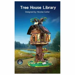 Kit de construction L'arbre librairie - 1 808 pièces