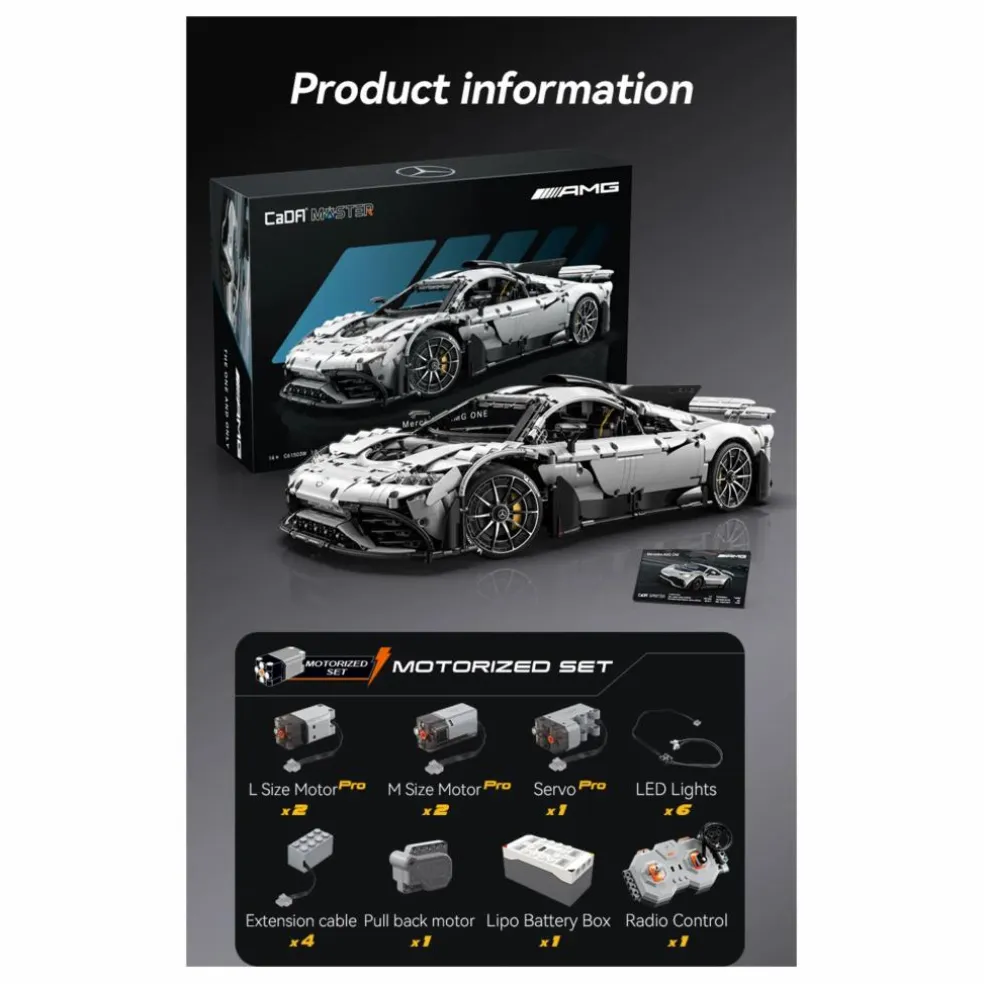 Kit de construction Mercedes-AMG Project one