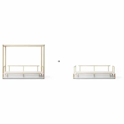 Kit de conversion pour lit à baldaquin en lit banquette Camp