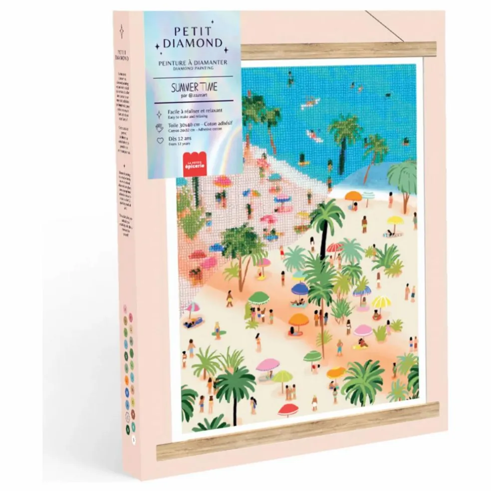 Kit de Diamond painting - Summer Time par Melisa Bilgici
