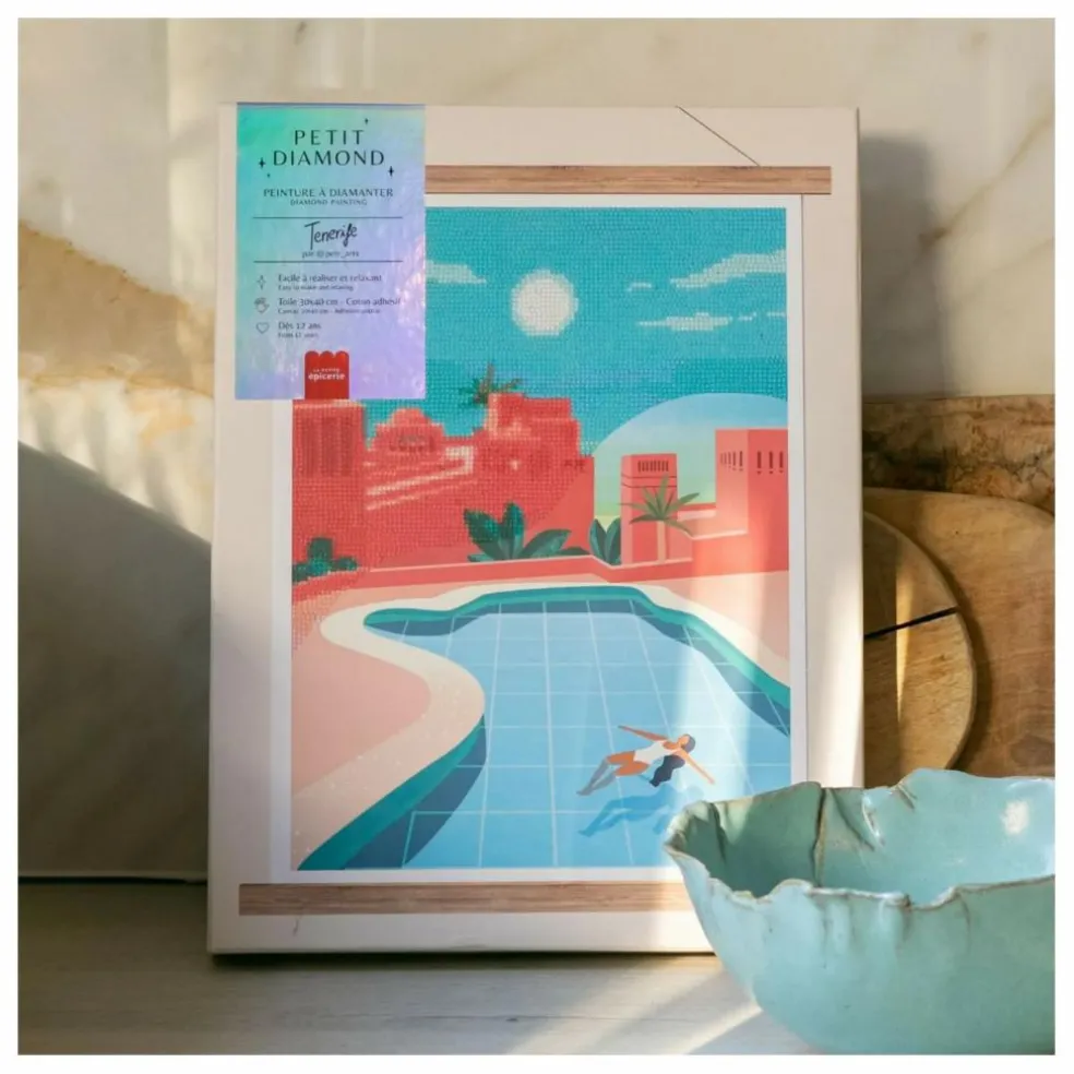 Kit de Diamond painting - Tenerife par Petra Lidze