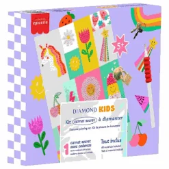 Kit de Diamond painting enfant - Carnet secret