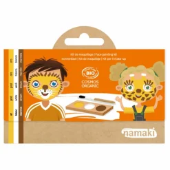 Kit de maquillage 3 fards Lion & Girafe | Doré