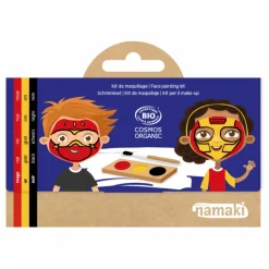 Kit de maquillage 3 fards Ninja & Super-Héros | Rouge