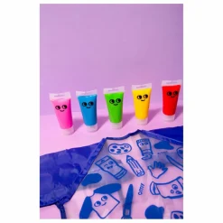 Kit de peinture à doigts - 5 tubes