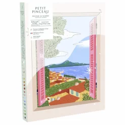 Kit de peinture au numéro - Fenêtre ouverte sur Naples