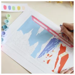 Kit de peinture au numéro - Fenêtre ouverte sur Naples