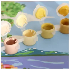 Kit de peinture au numéro - Fenêtre ouverte sur Naples