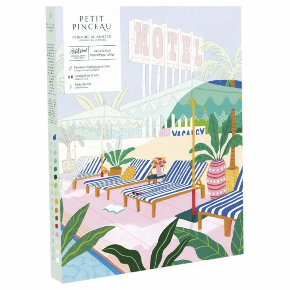 Kit de peinture au numéro - The Motel Pool