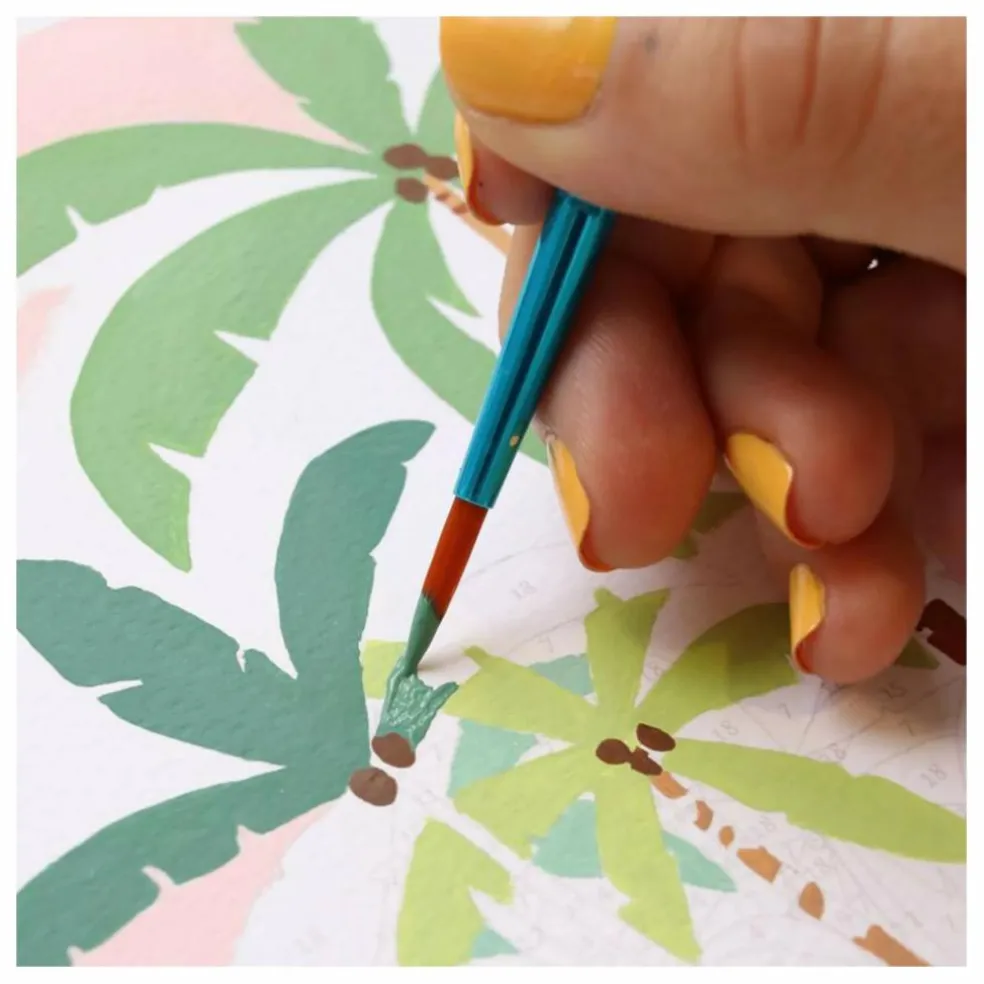 Kit de peinture au numéro - Bora Bora par Tania Garcia