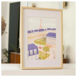 Kit de peinture au numéro - Un printemps à Paris par Mabel Sorrentino