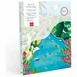 Kit de peinture au numéro - Les Gorges du Verdon par Nolwenn Studio