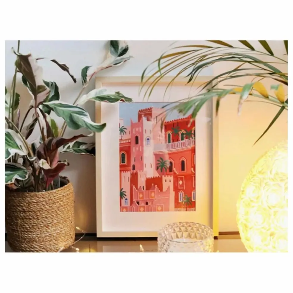 Kit de peinture au numéro - Maroc par Mona Mai