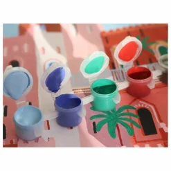 Kit de peinture au numéro - Maroc par Mona Mai