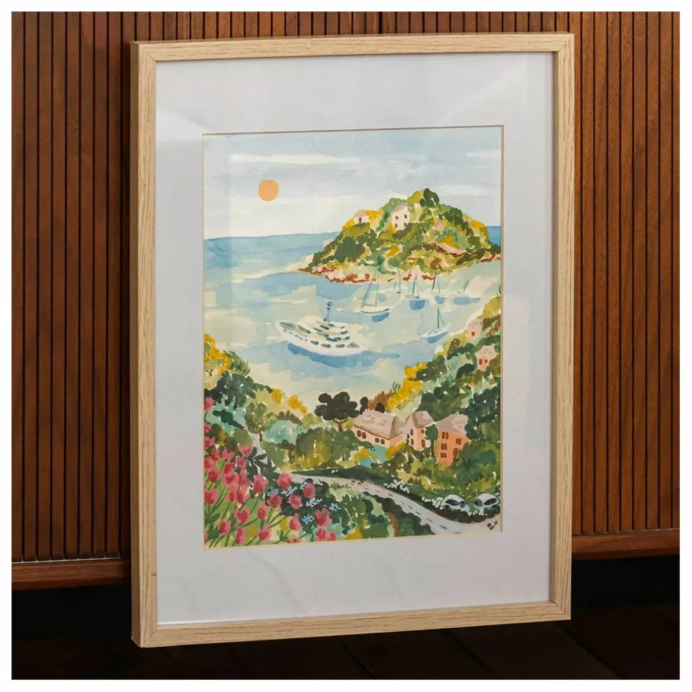 Kit de peinture au numéro - Balade dans les Calanques par Sabina Fenn