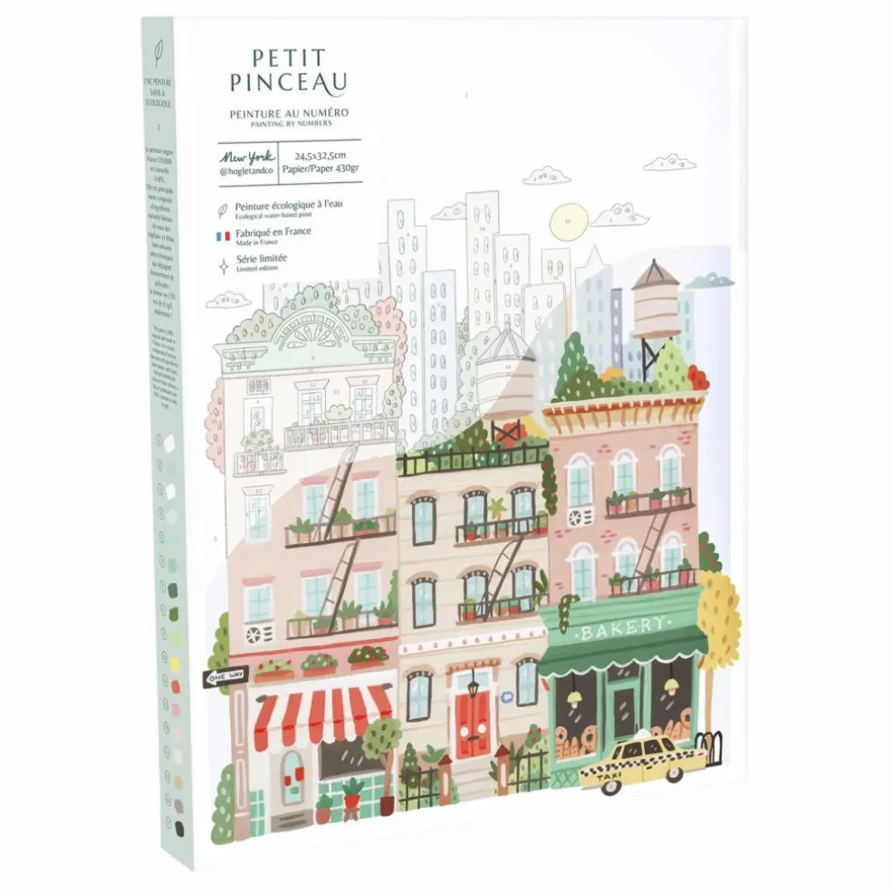 Kit de peinture au numéro - New York par Hoglet and co