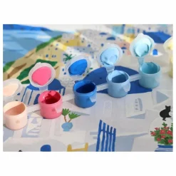 Kit de peinture au numéro - Santorini par Maja Tomljanovic