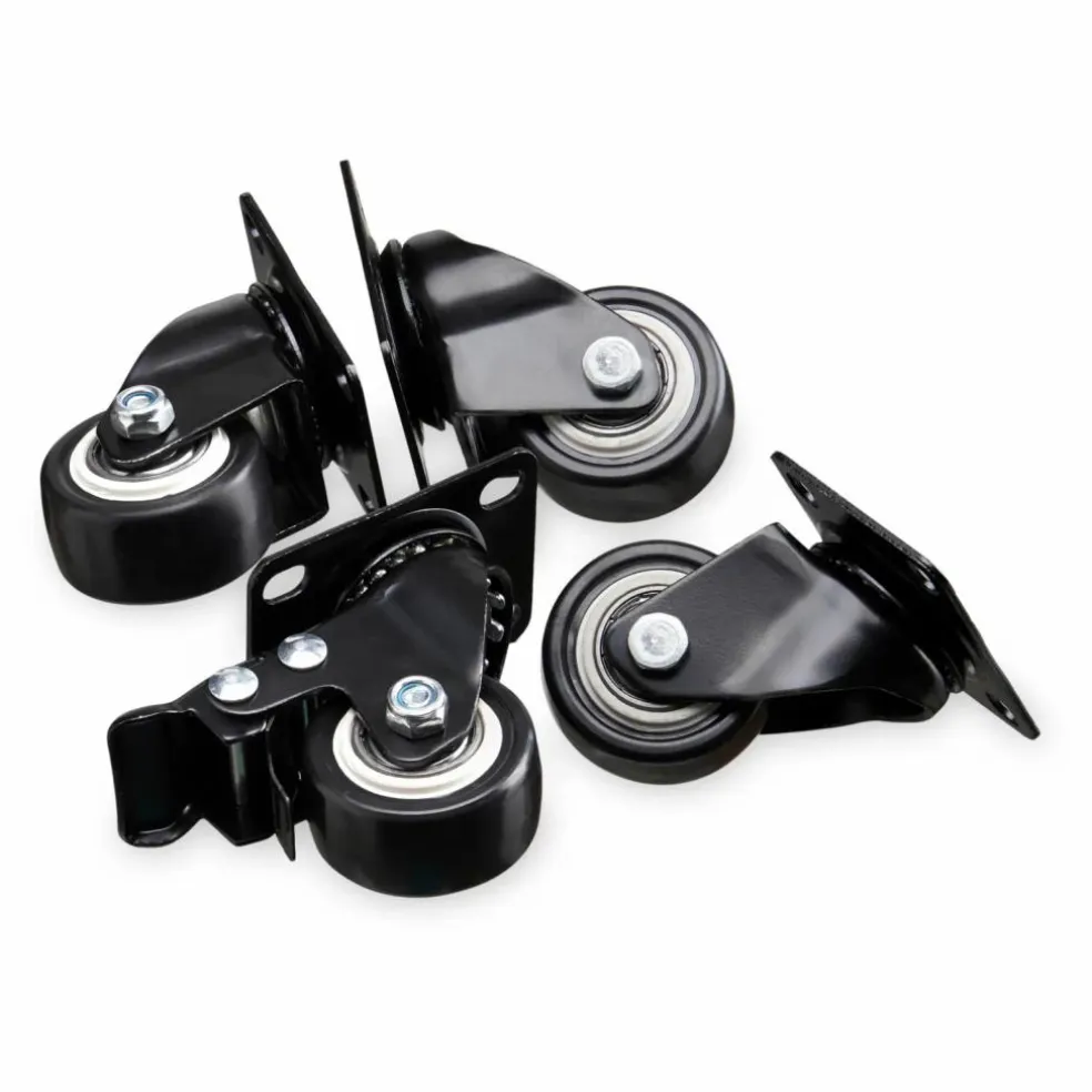 Kit de roues pour cube de rangement | Noir