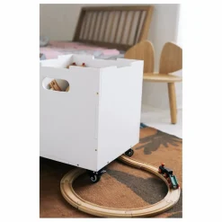 Kit de roues pour cube de rangement | Noir