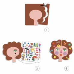 Kit de stickers Coiffeur