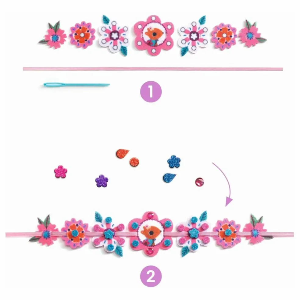 Kit DIY - Bracelets en feutrine à créer