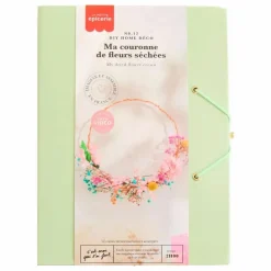 Kit DIY - Ma couronne de fleurs séchées