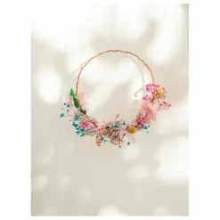 Kit DIY - Ma couronne de fleurs séchées