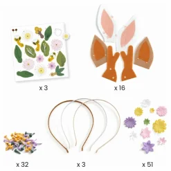 Kit DIY - Serres-têtes à créer