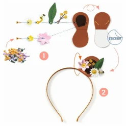 Kit DIY - Serres-têtes à créer