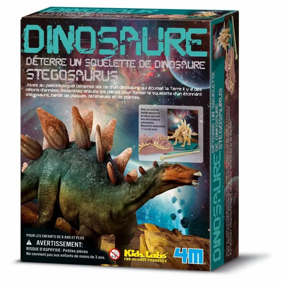 Kit déterre ton dinosaure Stégosaure