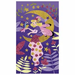 Kit pour dessins pailletés Fées - Janod x Hachette