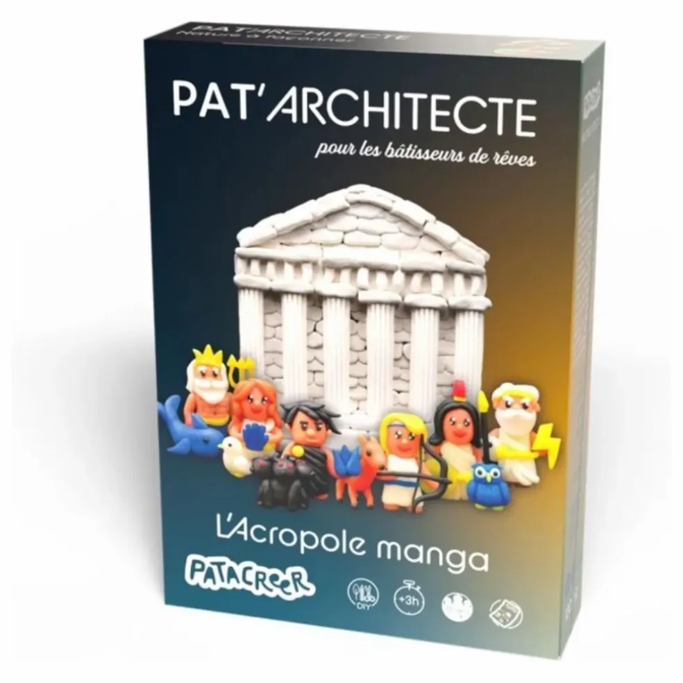 Kit pâte à modeler autodurcissante Mon Acropole Manga