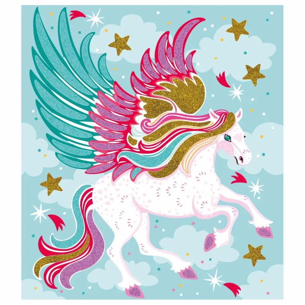 Kit sables phosphorescents et paillettes - Janod x Hachette