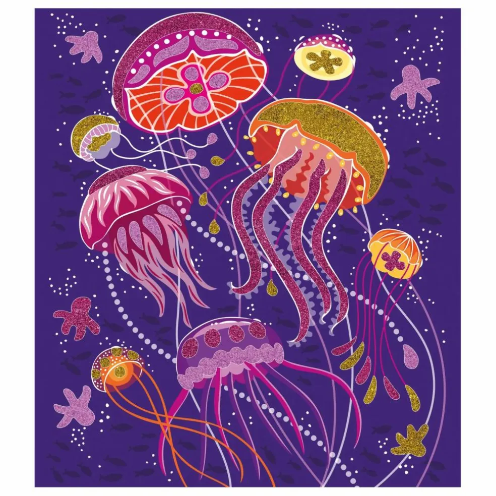 Kit sables phosphorescents et paillettes - Janod x Hachette