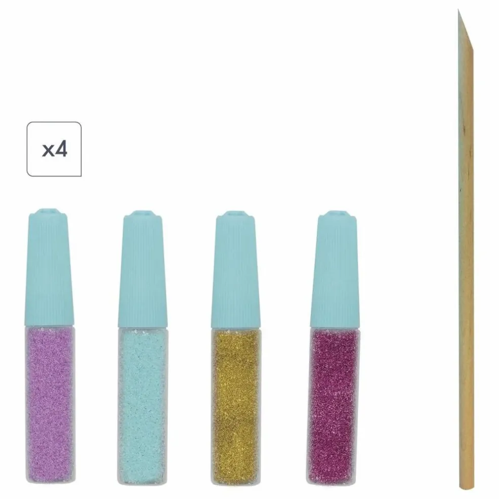 Kit sables phosphorescents et paillettes - Janod x Hachette