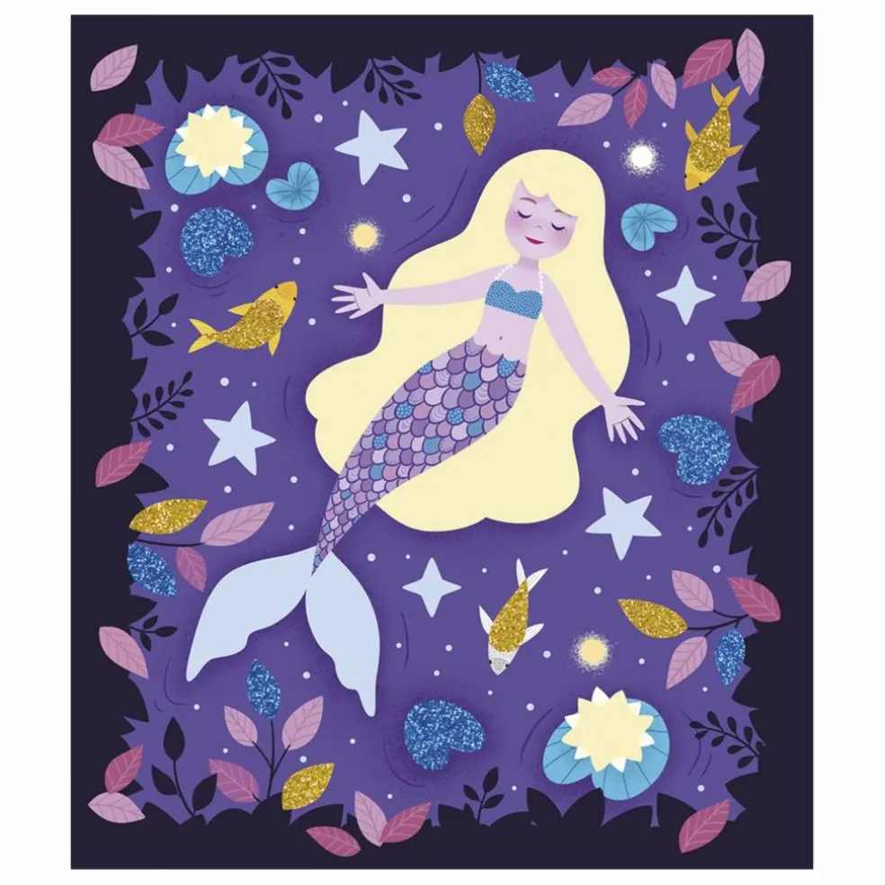 Kit sables phosphorescents et paillettes Nuit Féerique - Janod x Hachette