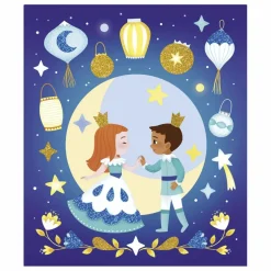 Kit sables phosphorescents et paillettes Nuit Féerique - Janod x Hachette