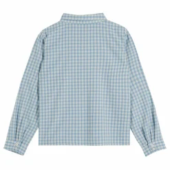 Kurta Carreaux | Bleu