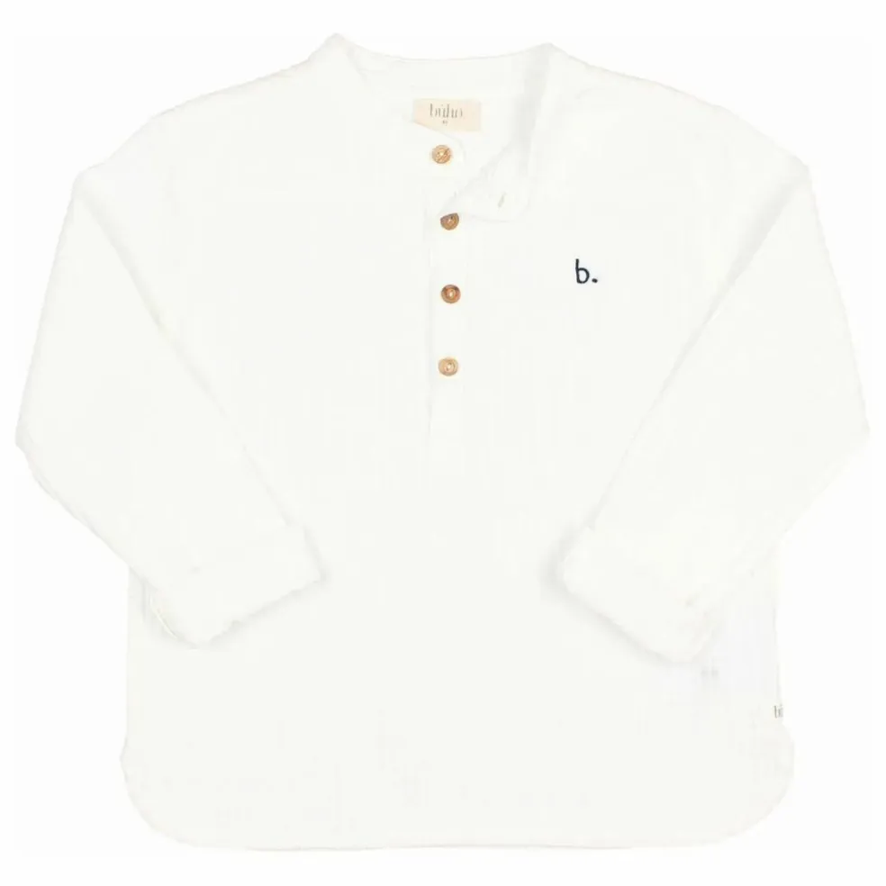 Kurta Gaze de Coton | Ecru